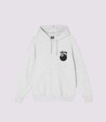 Stussy 8 Ball Hoodie Ash Heather