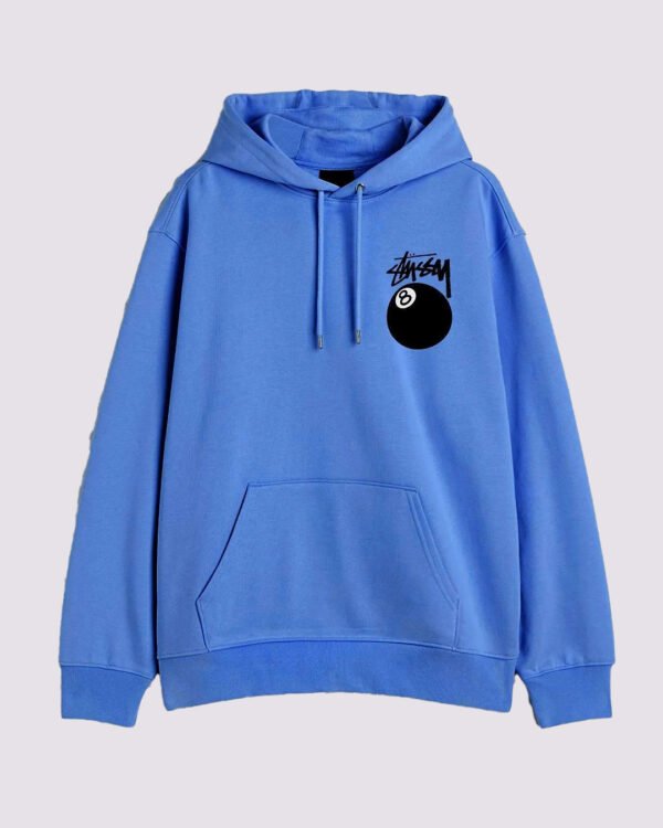 Stussy 8 Ball Hoodie Blue
