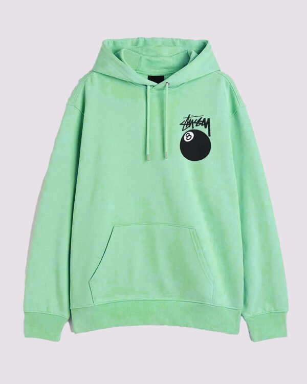 Stussy 8 Ball Hoodie Light Green