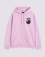 Stussy 8 Ball Hoodie Purple