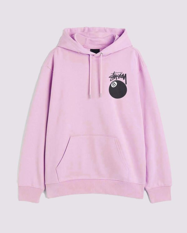 Stussy 8 Ball Hoodie Purple