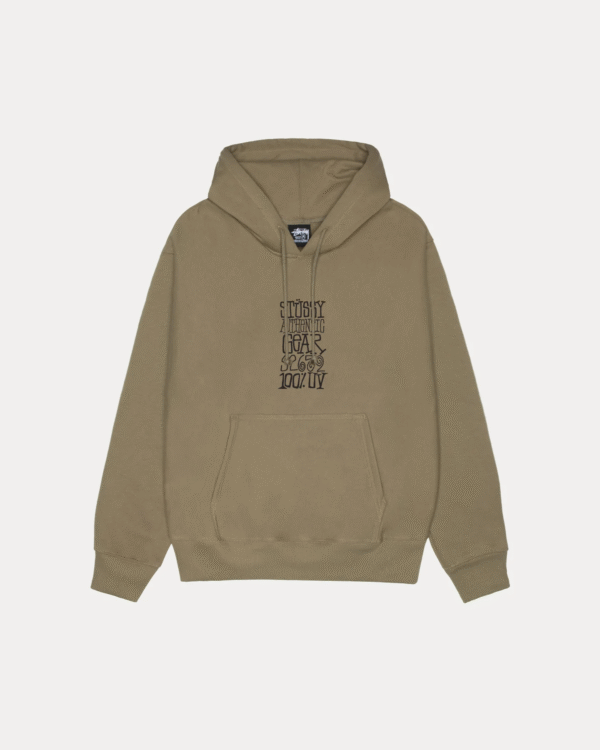 Stussy Authentic Gear Hoodie Army