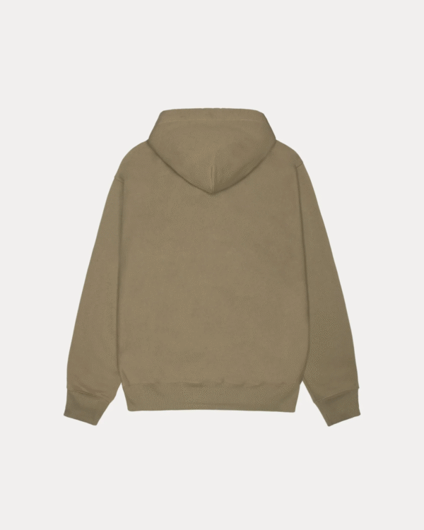 Stussy Authentic Gear Hoodie Army Back