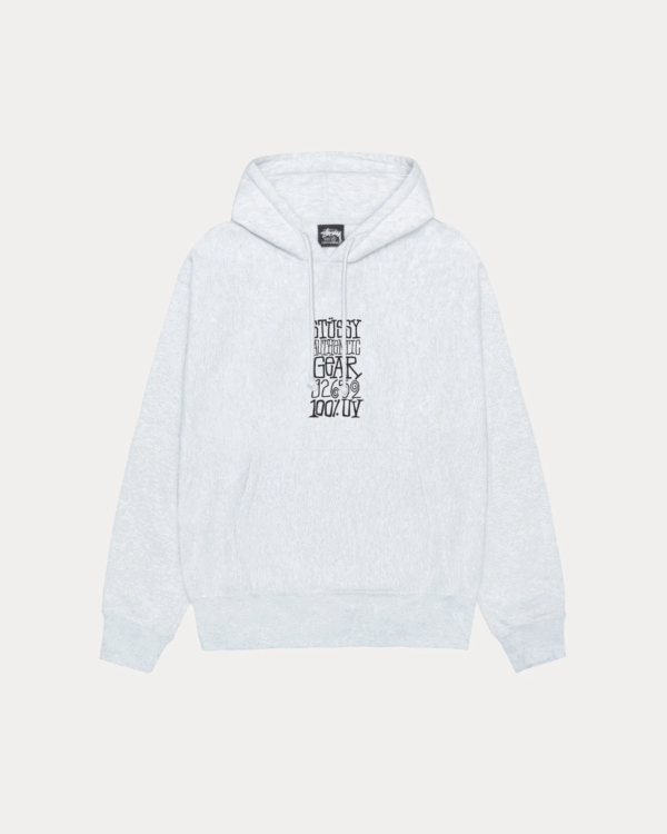 Stussy Authentic Gear Hoodie Ash Heather