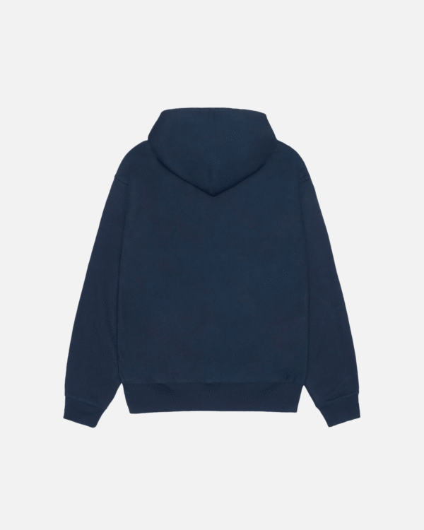 Stussy Authentic Gear Hoodie Navy Back