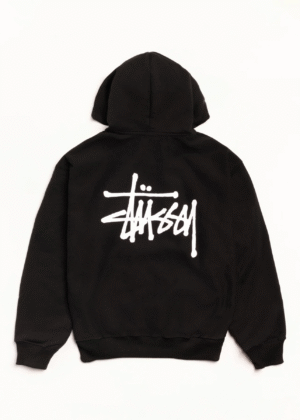 Stussy Basic Hoodie Back
