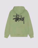Stussy Basic Hoodie Light Green