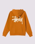 Stussy Basic Hoodie Mustard