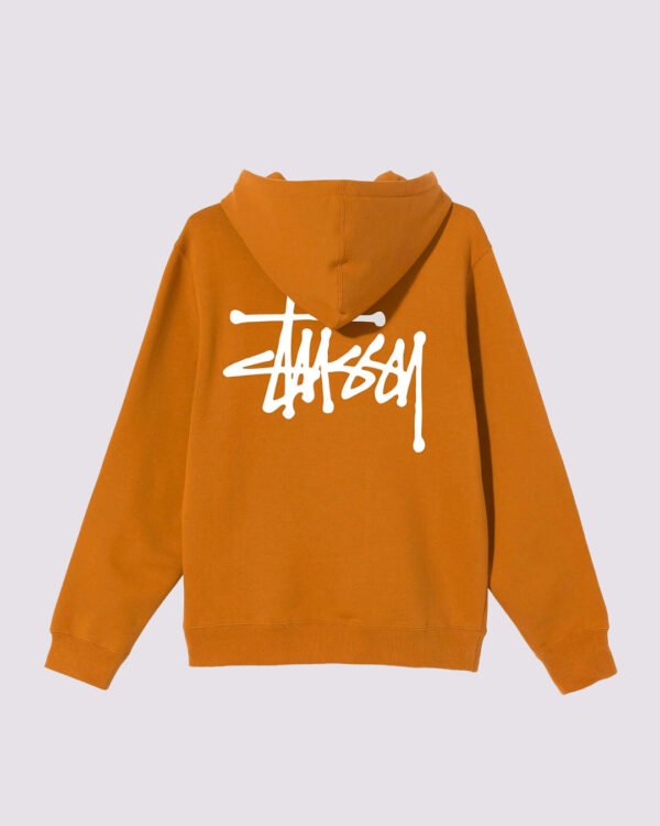 Stussy Basic Hoodie Mustard
