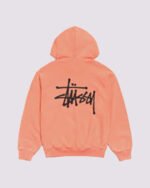 Stussy Basic Hoodie Orange