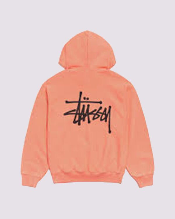 Stussy Basic Hoodie Orange