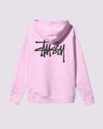 Stussy Basic Hoodie Pink