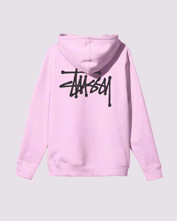 Stussy Basic Hoodie Pink