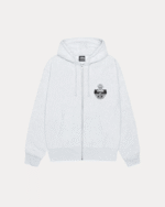 Stussy Built To Last Zip Hoodie Ash Heather