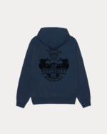 Stussy Built To Last Zip Hoodie Navy Back