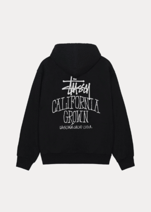 Stussy Cali Gown Zip Hoodie Back