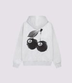 Stussy Cherries Hoodie Ash Grey