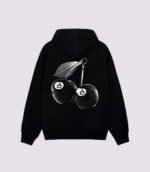 Stussy Cherries Hoodie Black