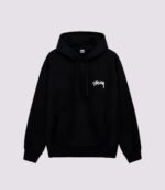 Stussy Cherries Hoodie Black Front