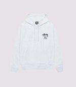 Stussy Classic Gear Hoodie Ash Heather Front