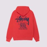 Stussy Classic Gear Hoodie Red
