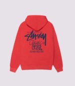 Stussy Classic Gear Hoodie Red