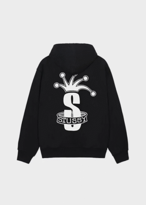 Stussy Crown Band Zip Hoodie Back