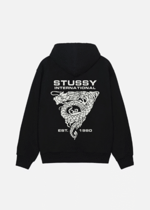 Stussy Dragon Hoodie Back