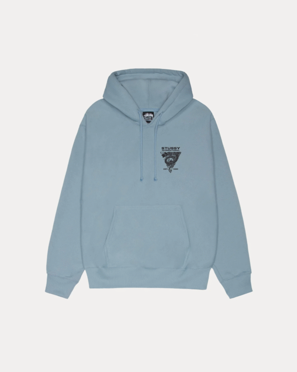 Stussy Dragon Hoodie Slate