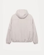 Stussy Insulated Hodded Jacket Grey Back
