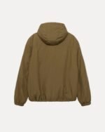 Stussy Insulated Hodded Jacket Olive Back