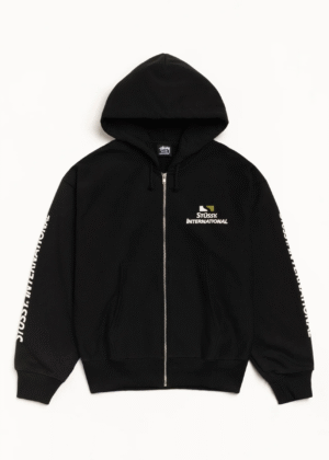 Stussy International Zip-Up Hoodie