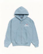 Stussy International Zip-Up Hoodie Slate