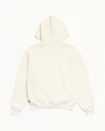Stussy Relexed Zip-Up Hoodie Natural Back