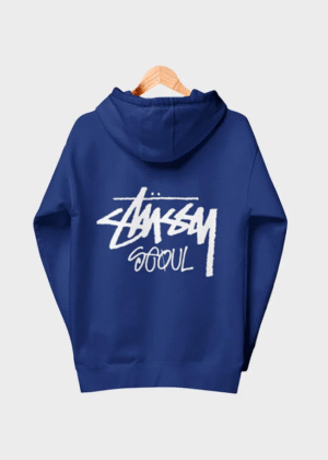 Stussy Seoul Hoodie Blue