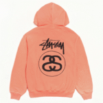 Stussy Stock Link Pigment Hoodie Back