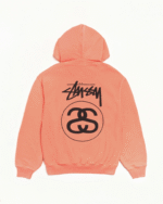 Stussy Stock Link Pigment Hoodie Back