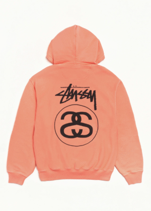 Stussy Stock Link Pigment Hoodie Back