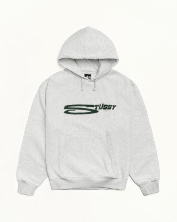Stussy Stretch Hoodie Ash Heather