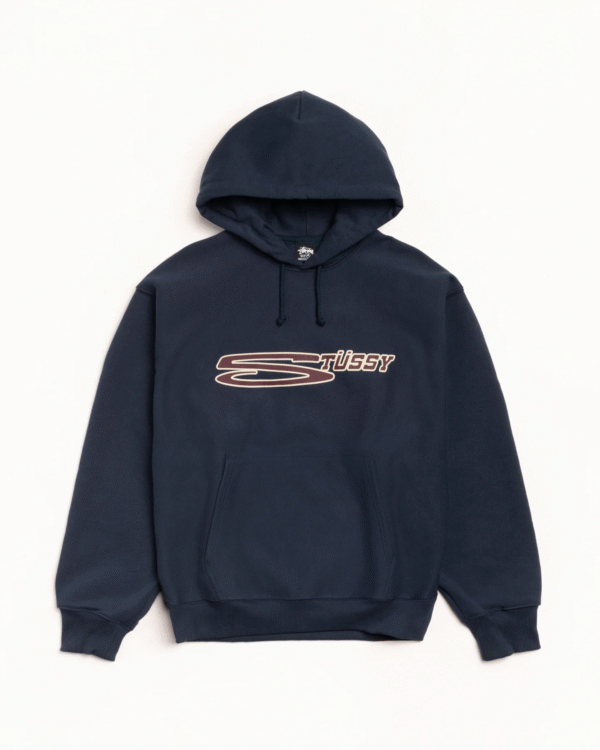 Stussy Stretch Hoodie Navy