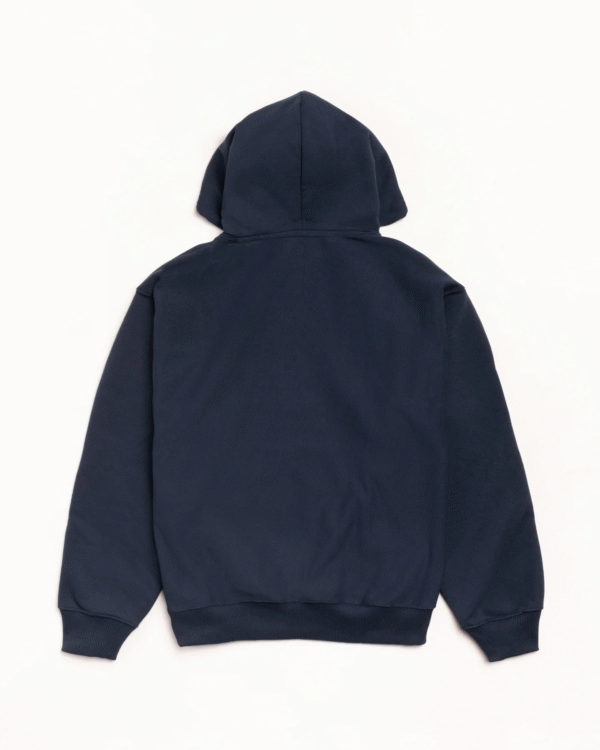 Stussy Stretch Hoodie Navy Back