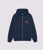 Stussy Superior Quality Zip Hoodie (SS25) Navy Front