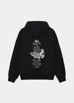 Stussy Swim Out Zip Hoodie Back
