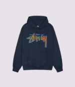 Stussy Thermal Stock Hoodie Navy