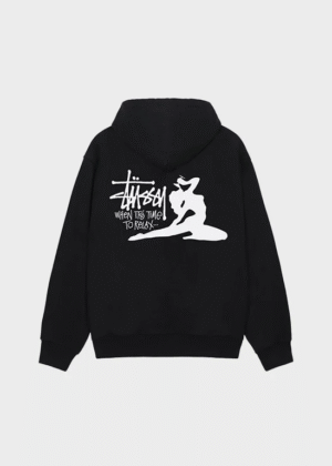 Stussy When It’s Time To Relax Hoodie Back