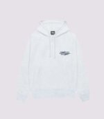 Stussy Worldwide Diamond Hoodie Ash Heather Front