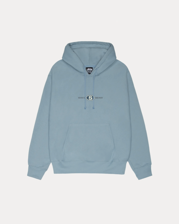 Stussy Worldwide Dot Hoodie Slate