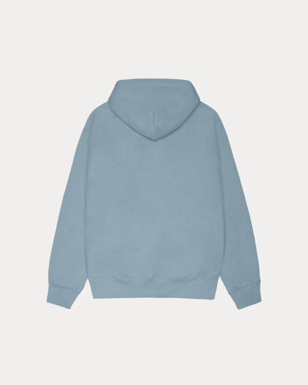 Stussy Worldwide Dot Hoodie Slate Back