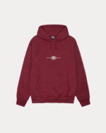 Stussy Worldwide Dot Hoodie Wine