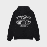 Stussy Worldwide Zipper Hoodie Back